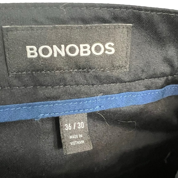 BONOBOS Mens Wednesday Pants Athletic Fit Gray Stretch Flat Front Sz: 36/30 - Picture 6 of 6